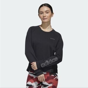 Adidas fast and confident climalite crew neck sweatshirt